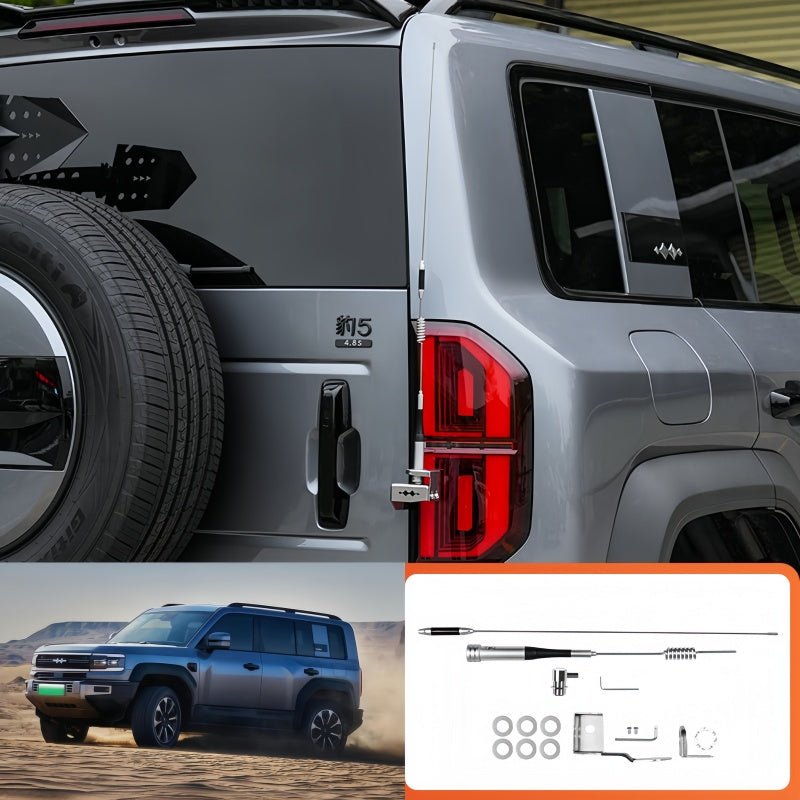 Antenna & Flag Pole Mount Bracket for BYD Leopard 5 & Denza B5