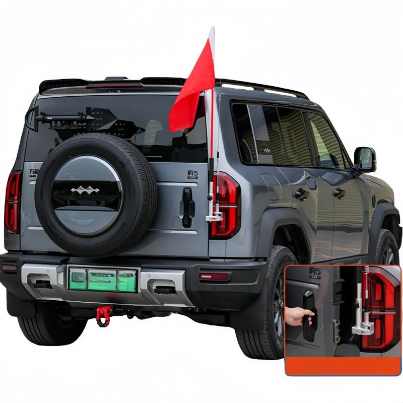 Antenna & Flag Pole Mount Bracket for BYD Leopard 5 & Denza B5