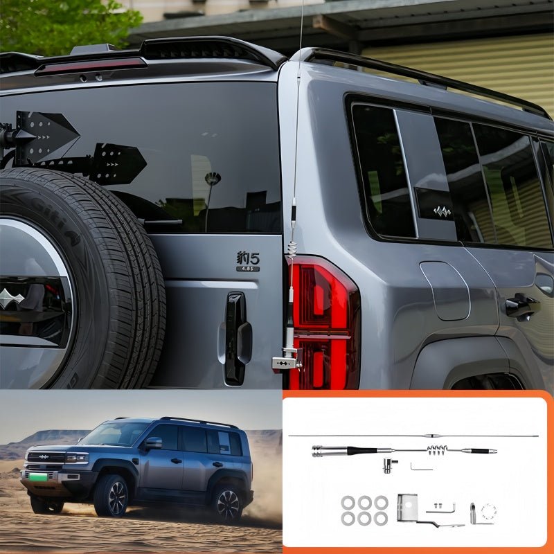 Antenna & Flag Pole Mount Bracket for BYD Leopard 5 & Denza B5