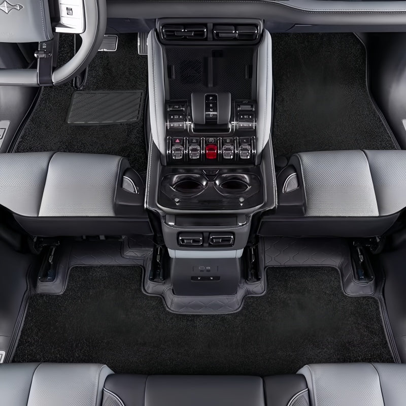 BYD Leopard 5 All-Around Nappa Leather & Cashmere-Like Floor Mats