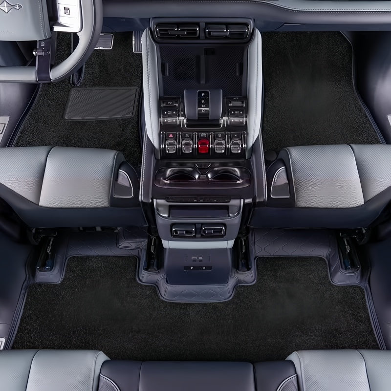 BYD Leopard 5 All-Around Nappa Leather & Cashmere-Like Floor Mats