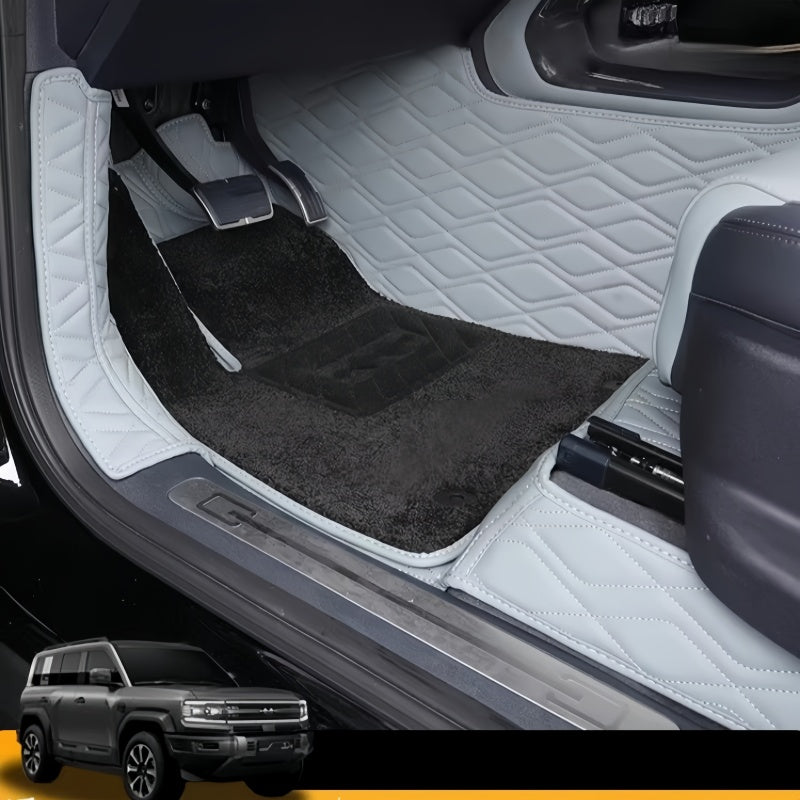 BYD Leopard 5 All-Around Nappa Leather & Cashmere-Like Floor Mats