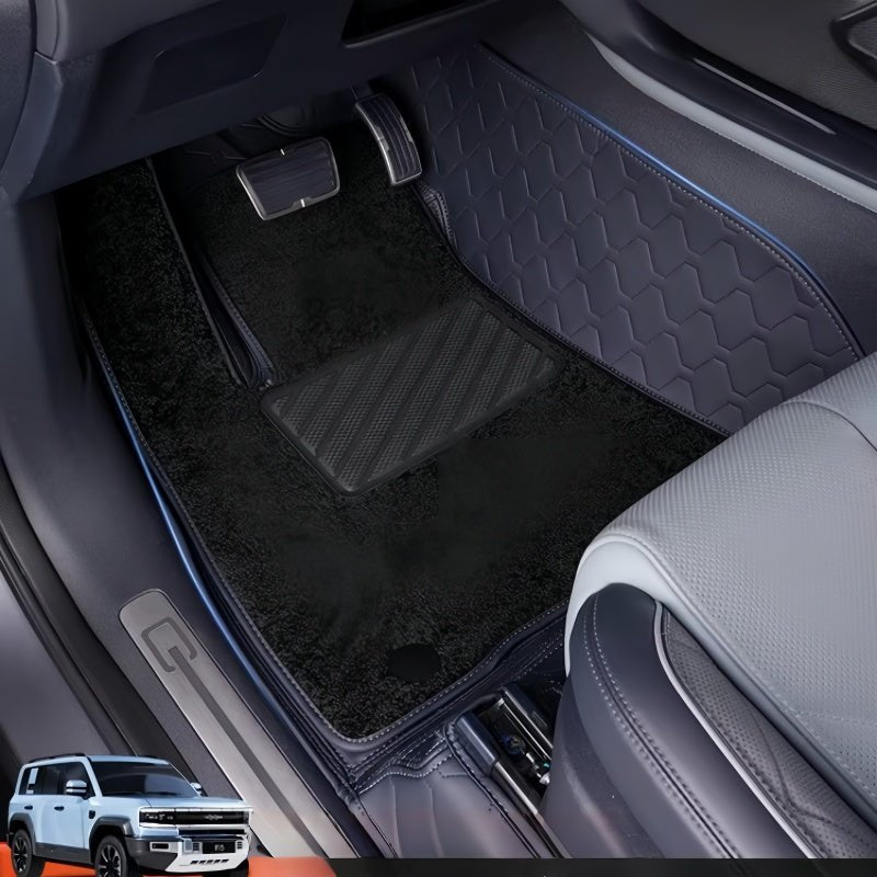BYD Leopard 5 All-Around Nappa Leather & Cashmere-Like Floor Mats