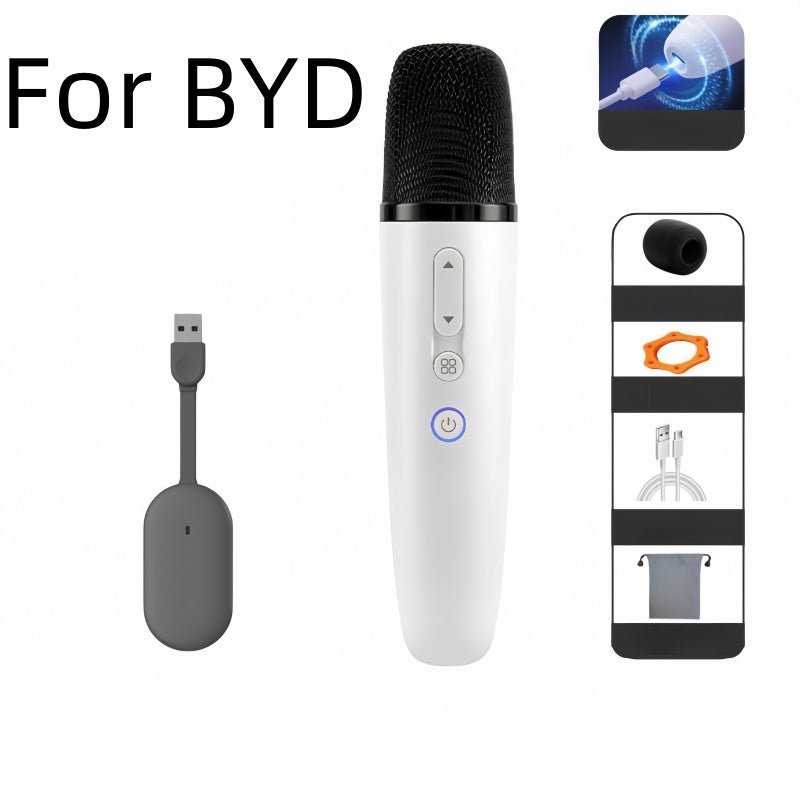 BYD Wireless Microphone Karaoke Mic for BYD