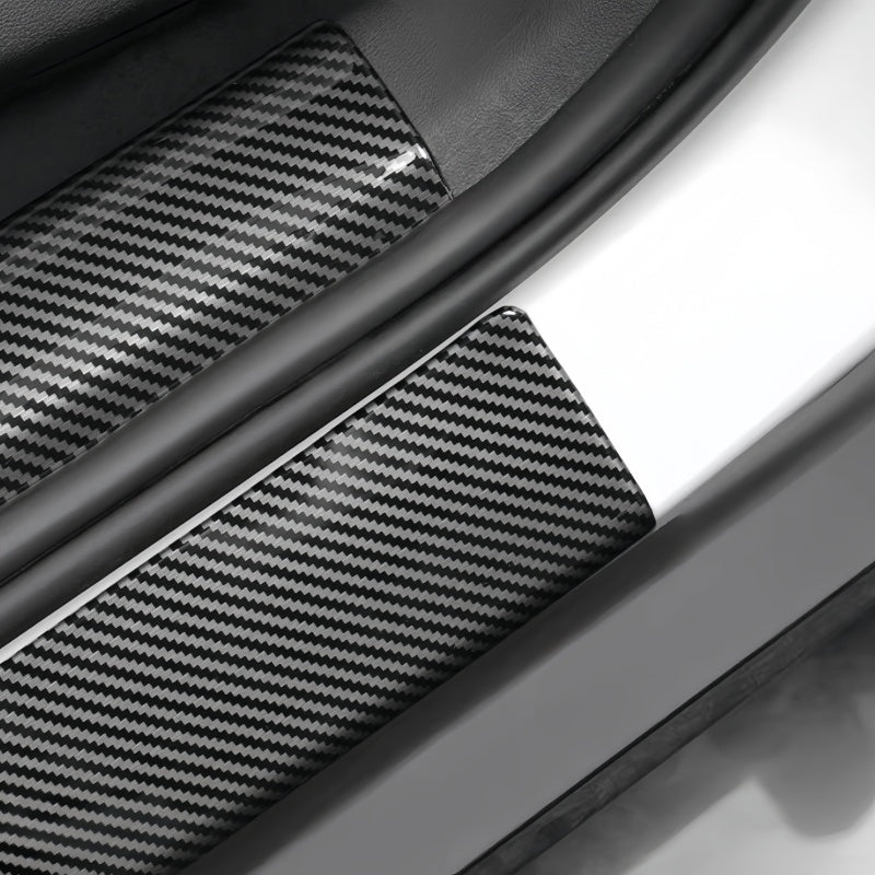 Carbon Fiber Door Sill Protectors for BYD Seal 6 DM-i/Touring
