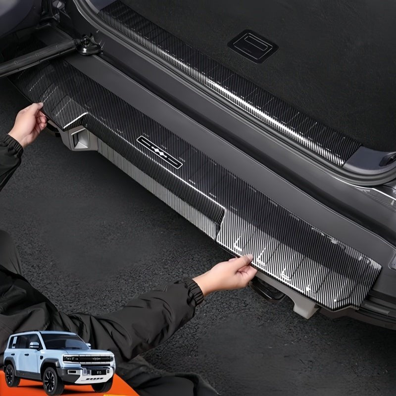 Carbon Fiber Trunk Sill Guard for BYD Leopard 5 & Denza B5