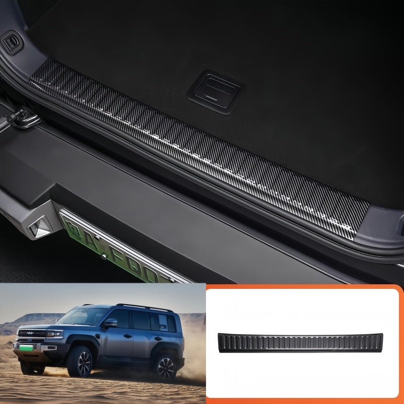 Carbon Fiber Trunk Sill Guard for BYD Leopard 5 & Denza B5