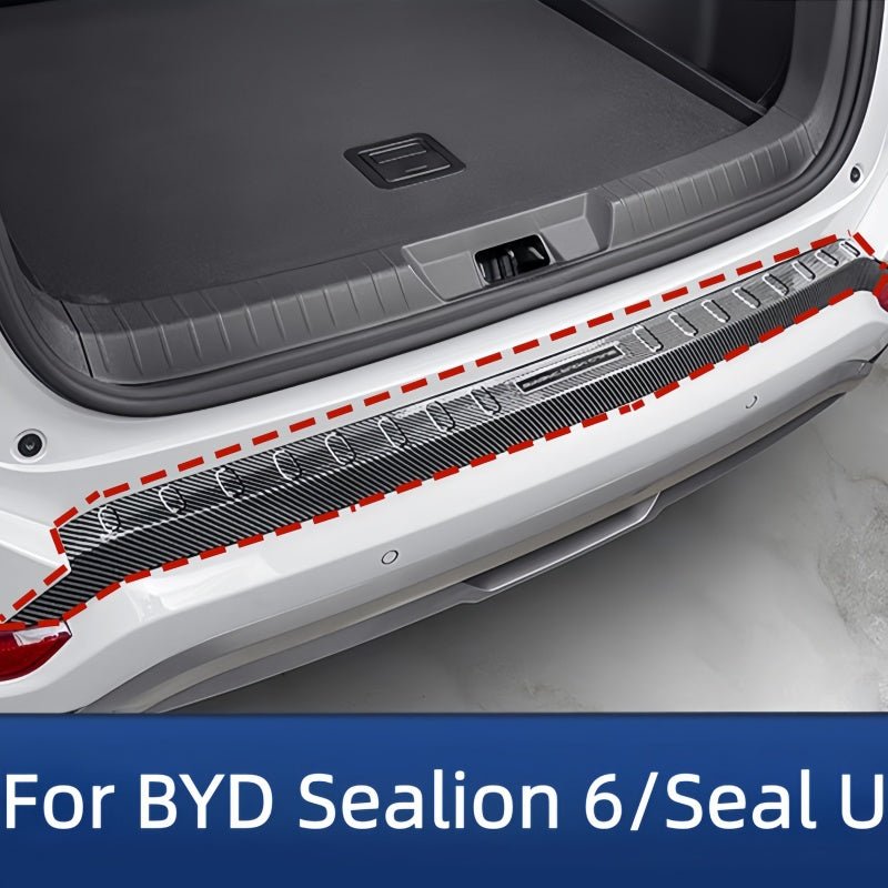 Carbon Fiber Trunk Sill Protector for BYD Sealion 6/Seal U