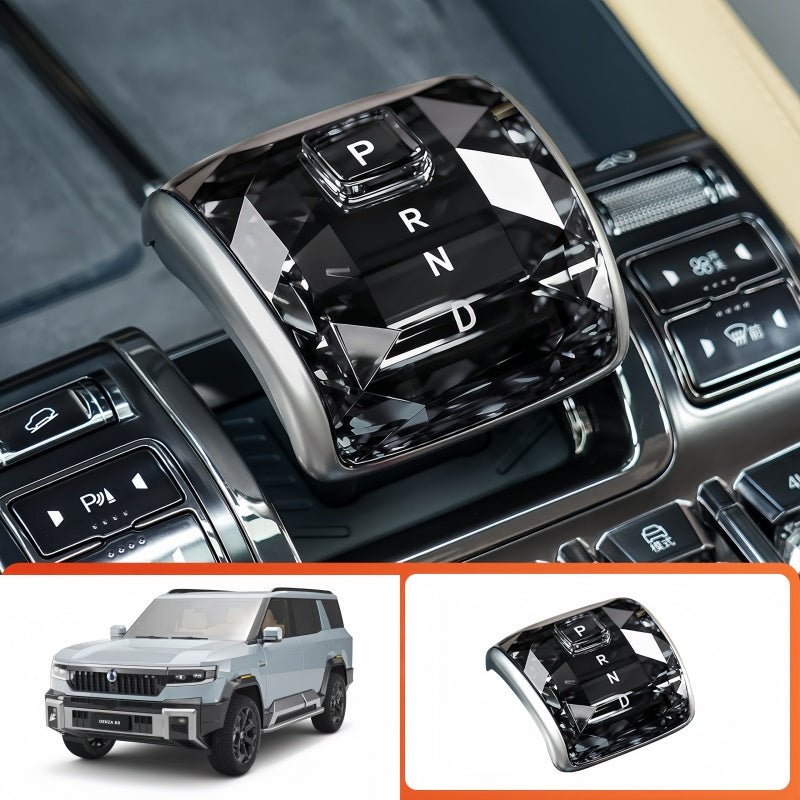 Crystal Gear Shift Knob Cover for BYD Leopard 5/8 & Denza B5/B8