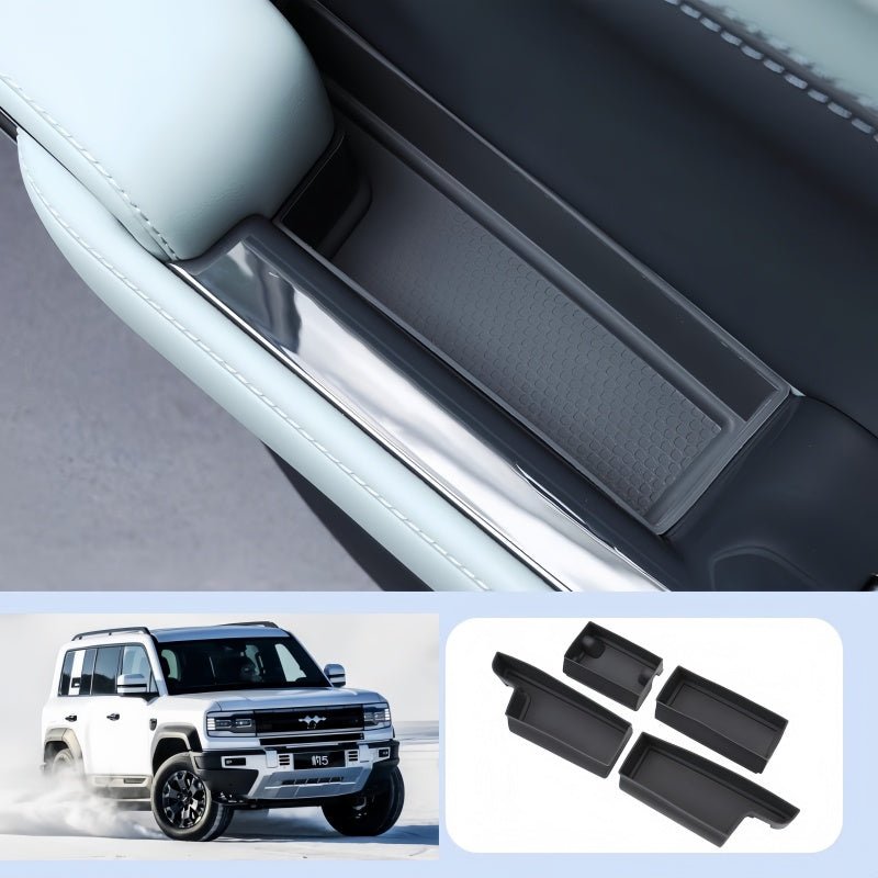 Door Side Storage Organizers for BYD Leopard 5 / Denza B5 (4 Pcs)