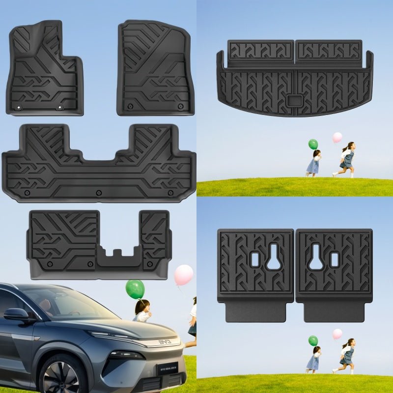 Floor Mats & Trunk Liner Mats for BYD ATTO 8 / Sealion 8 - Nice BYD