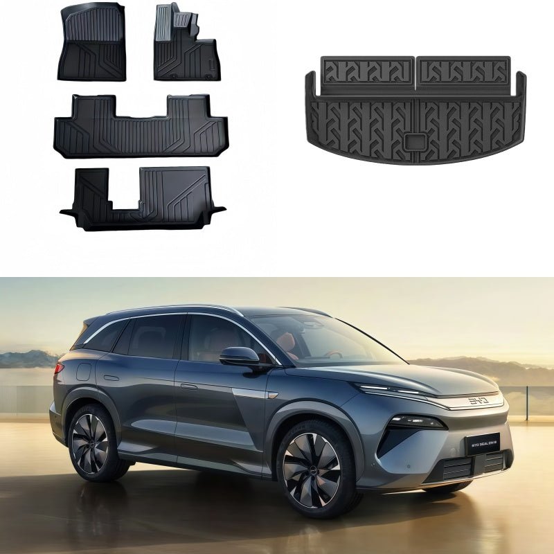 Floor Mats & Trunk Liner Mats for BYD ATTO 8 / Sealion 8