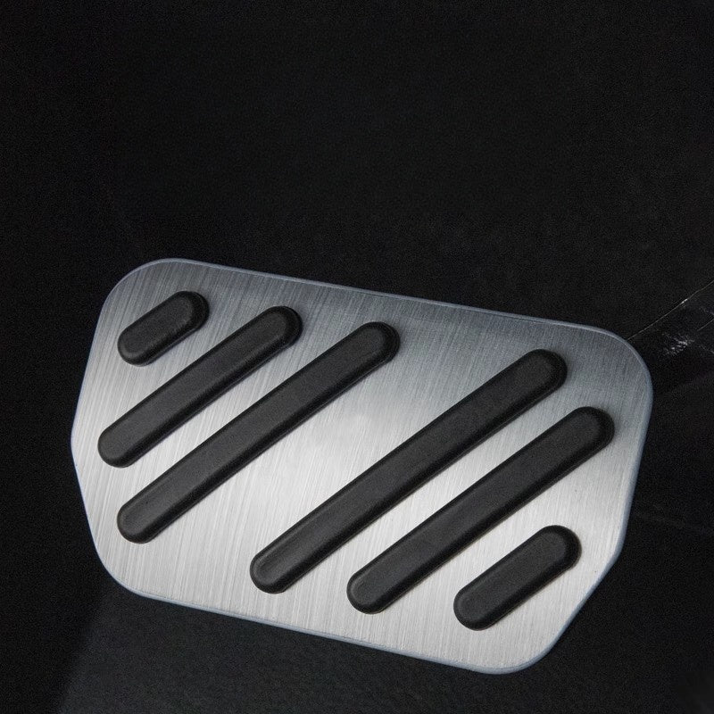 Brushed Aluminum Performance Pedal Covers for BYD ATTO 2/ATTO 3