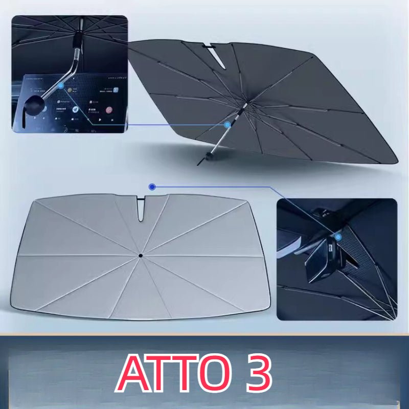 Foldable Windshield Sunshade Umbrella for BYD