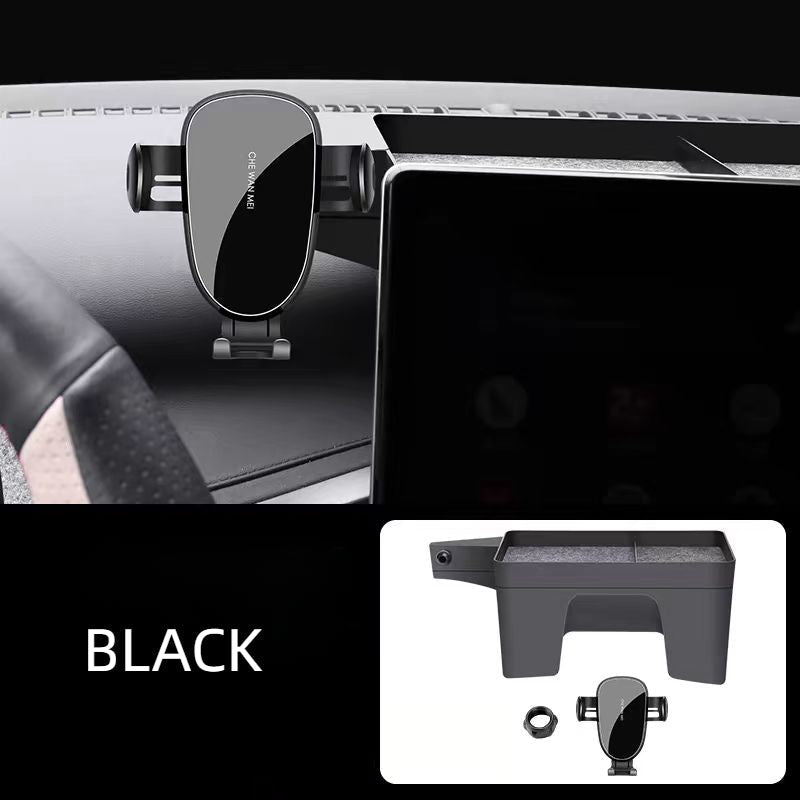 For BYD ATTO 3/SEAL U/SEALION 6/SONG PLUS Mobile Phone Holder + Storage Box