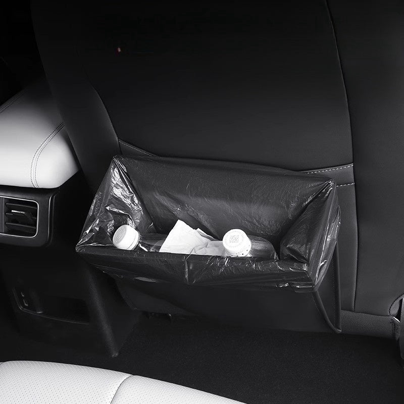 Car Seat Back Storage Bin with Magnetic Lid for BYD