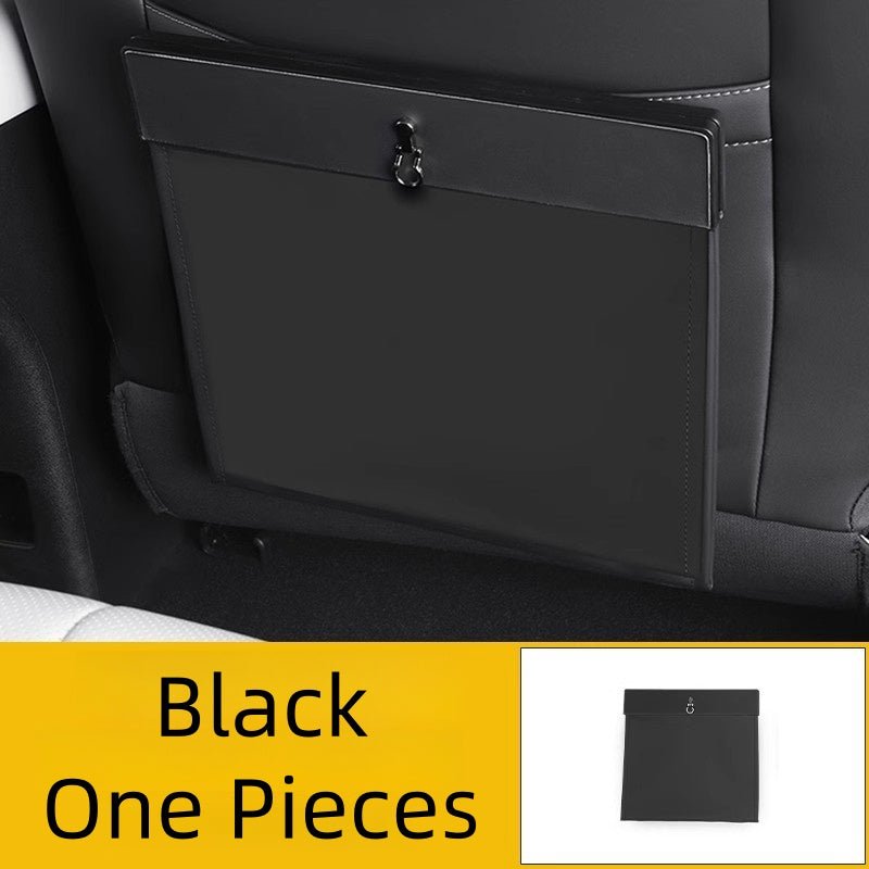 Car Seat Back Storage Bin with Magnetic Lid for BYD