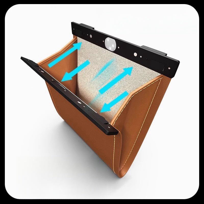 Car Seat Back Storage Bin with Magnetic Lid for BYD