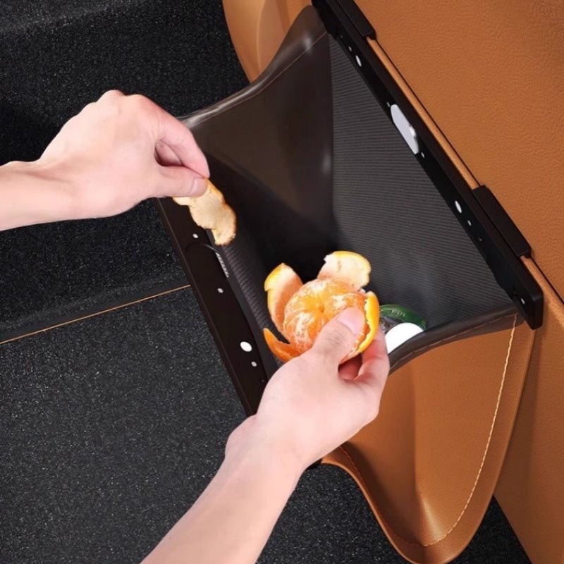 Car Seat Back Storage Bin with Magnetic Lid for BYD