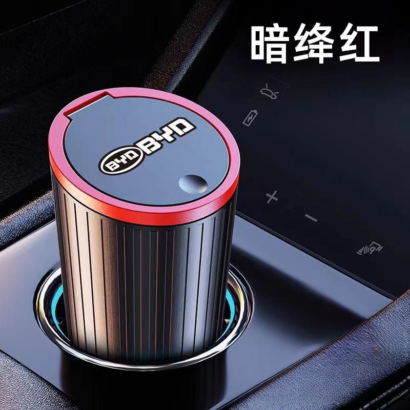 Car Cup Holder Trash Can for BYD