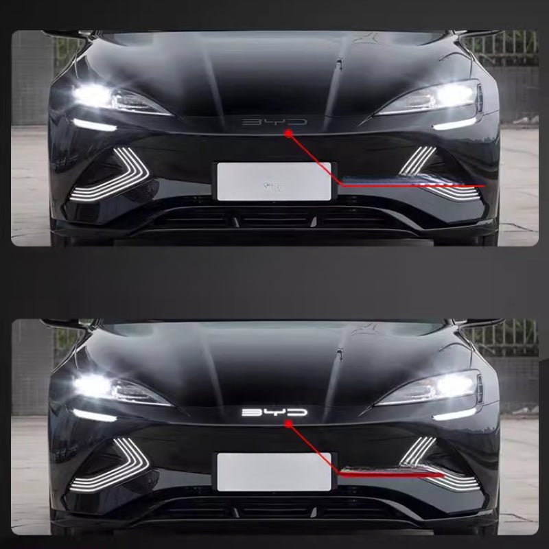Front Bumper Emblem LED Light Module for BYD Seal