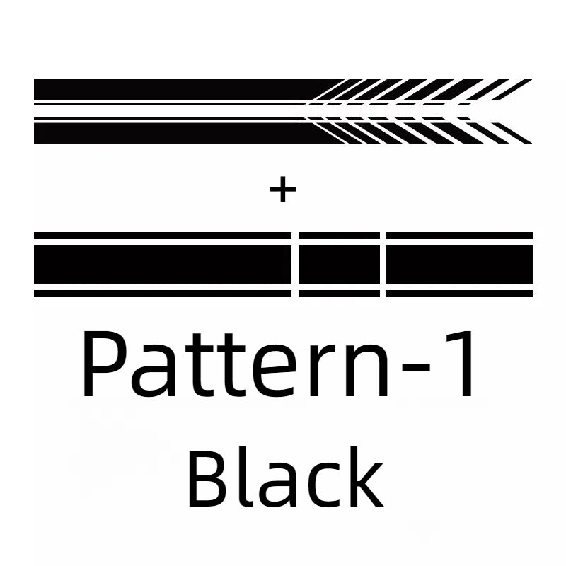 For BYD SEAL Side Skirt + Cabin Cover + Trunk Cover Decorative Sports Sticker - Nice BYD