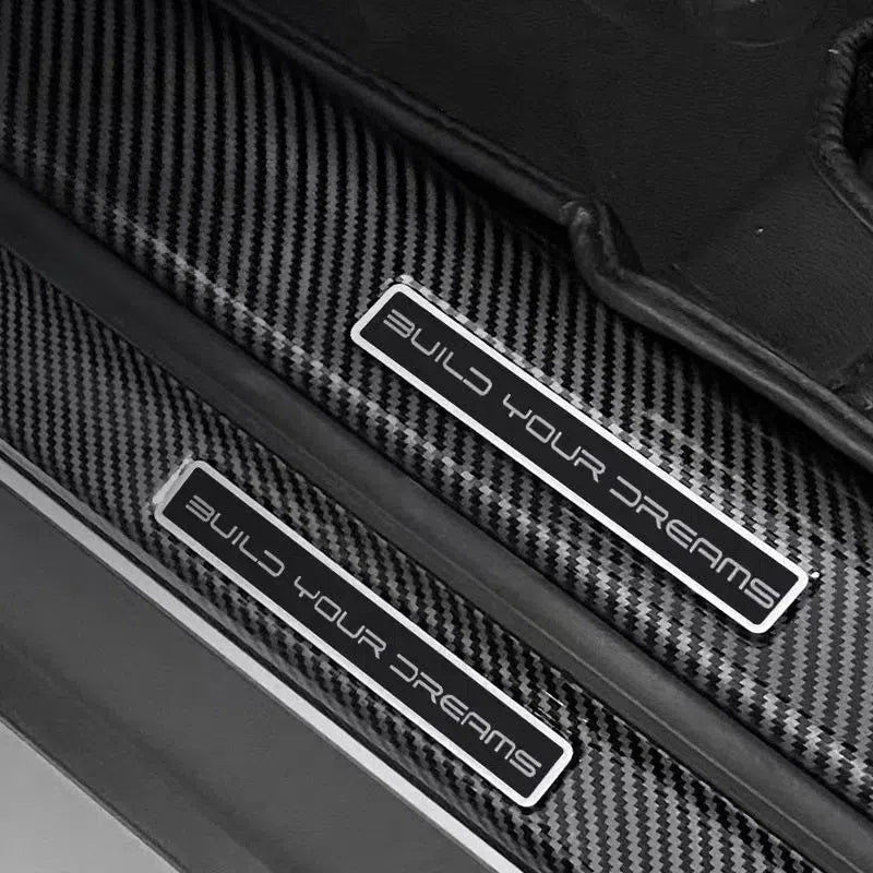 Carbon Fiber Door Sill Protectors for BYD Sealion 6/Seal U