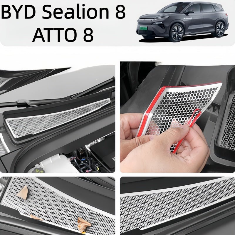 Front Cabin Air Intake Protective Cover for BYD Sealion 8 / ATTO 8