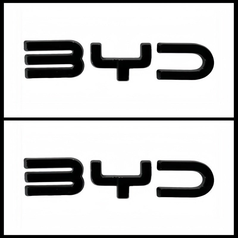 Front & Rear Badge Blackout Covers for BYD Sealion 5 DM-i