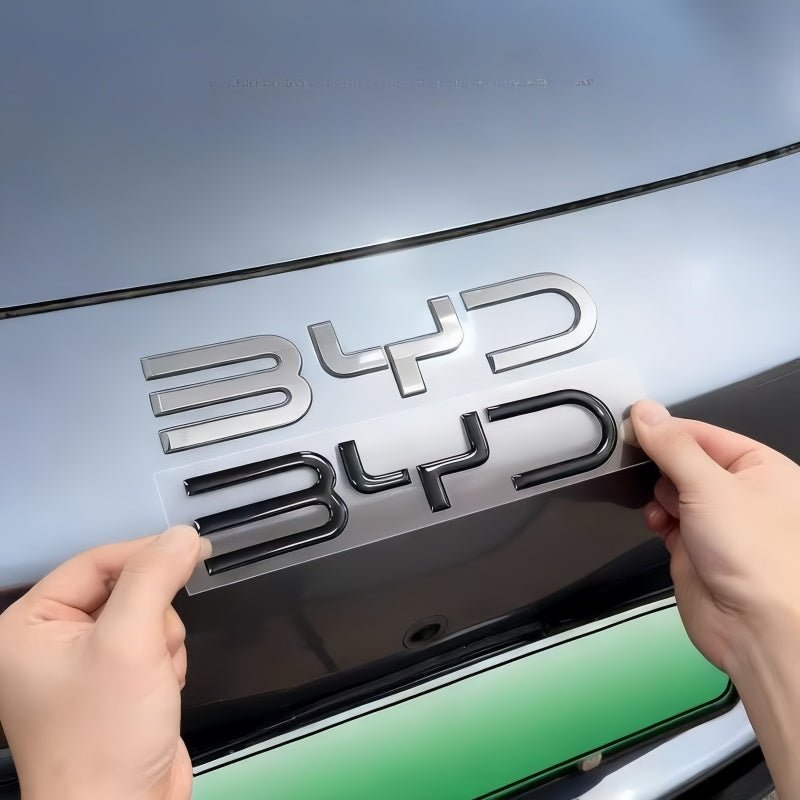 Front & Rear Badge Blackout Covers for BYD Sealion 5 DM-i