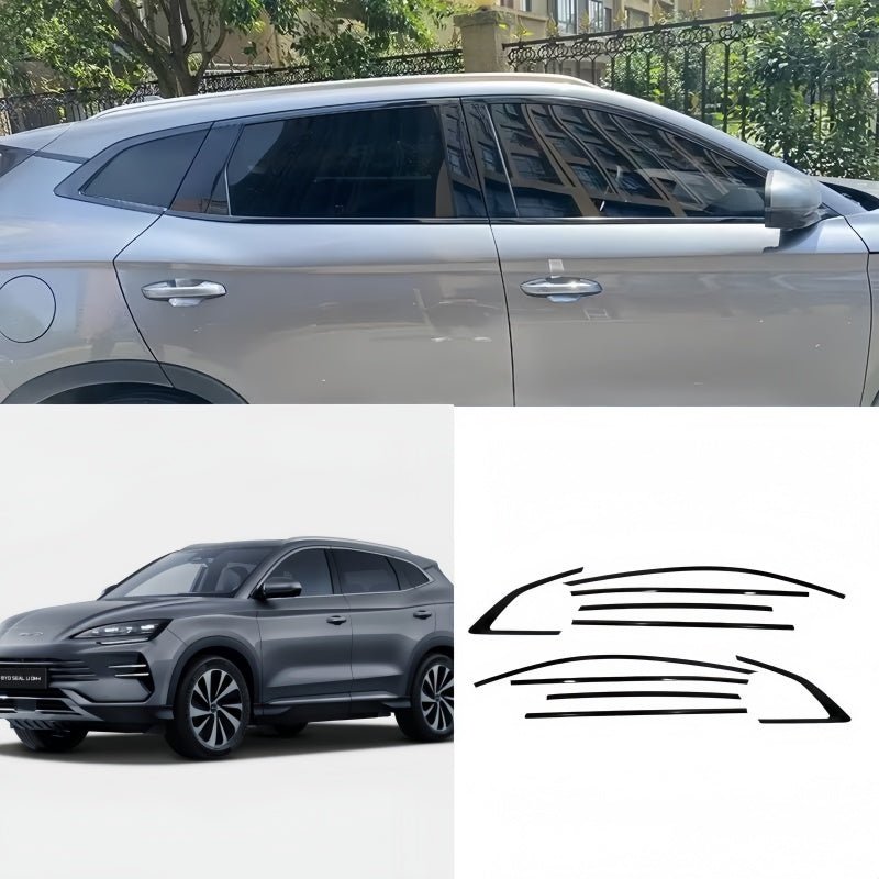 Gloss Black Window Frame Trim for BYD Sealion 6 / Seal U