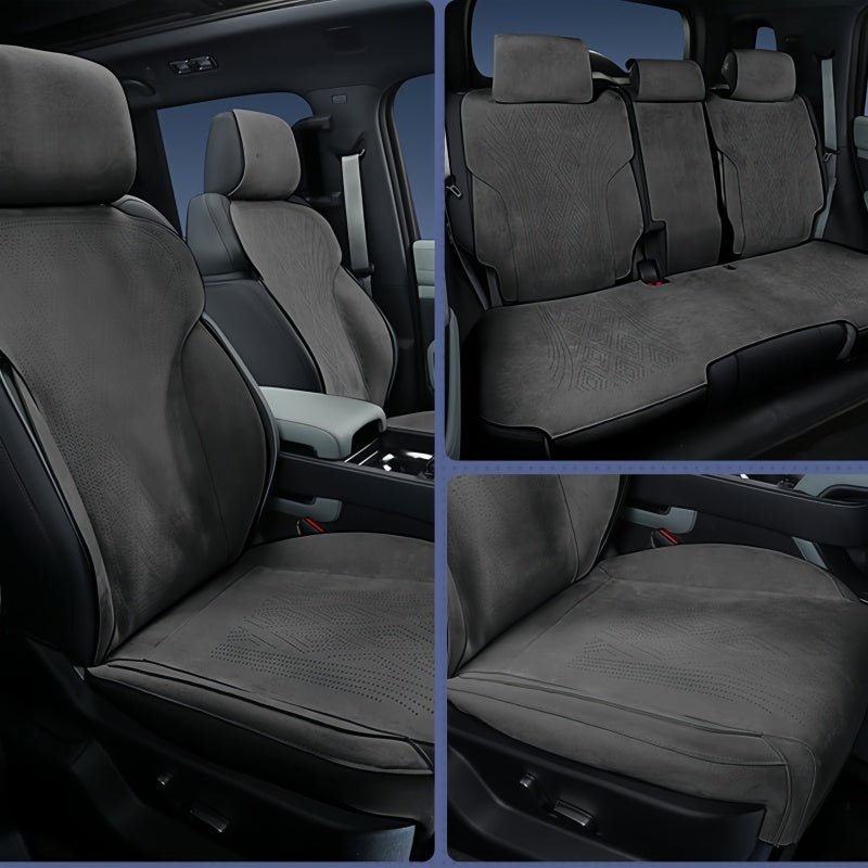 Half Coverage Suede Seat Covers for BYD Leopard 5 & Denza B5 - Nice BYD