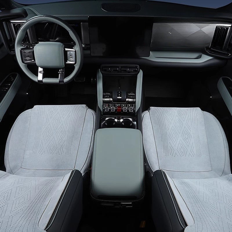 Half Coverage Suede Seat Covers for BYD Leopard 5 & Denza B5