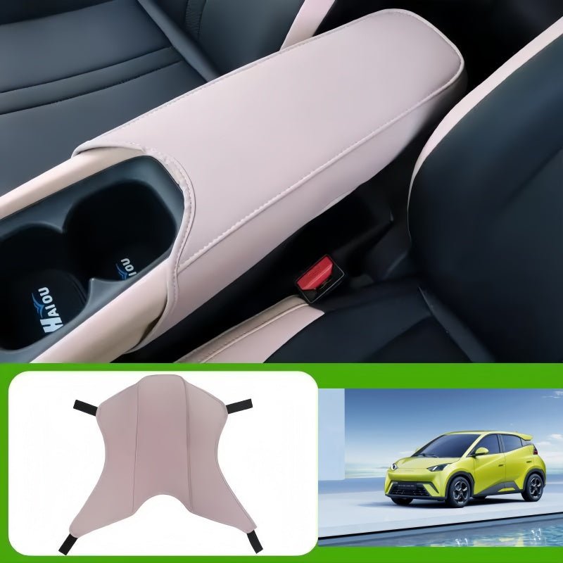 Leather Center Console Armrest Cover for BYD ATTO 1