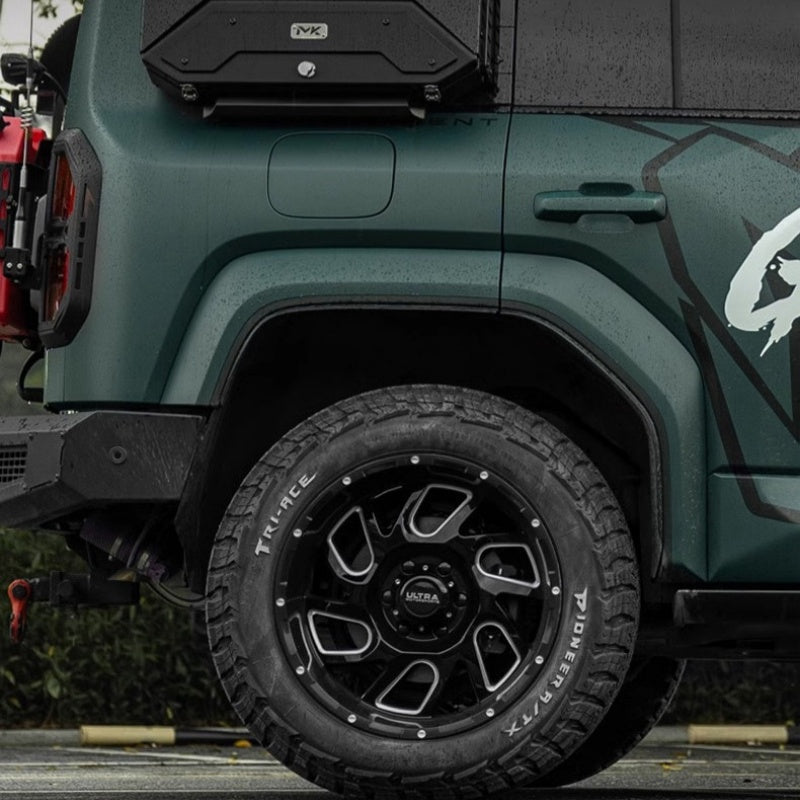 Matte Black Fender Flare Wide Trim for BYD Leopard 5 & Denza B5