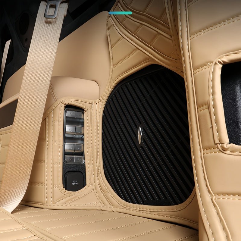 Nappa Leather Trunk Mat & Seat Back Pad for BYD Leopard 8 & Denza B8