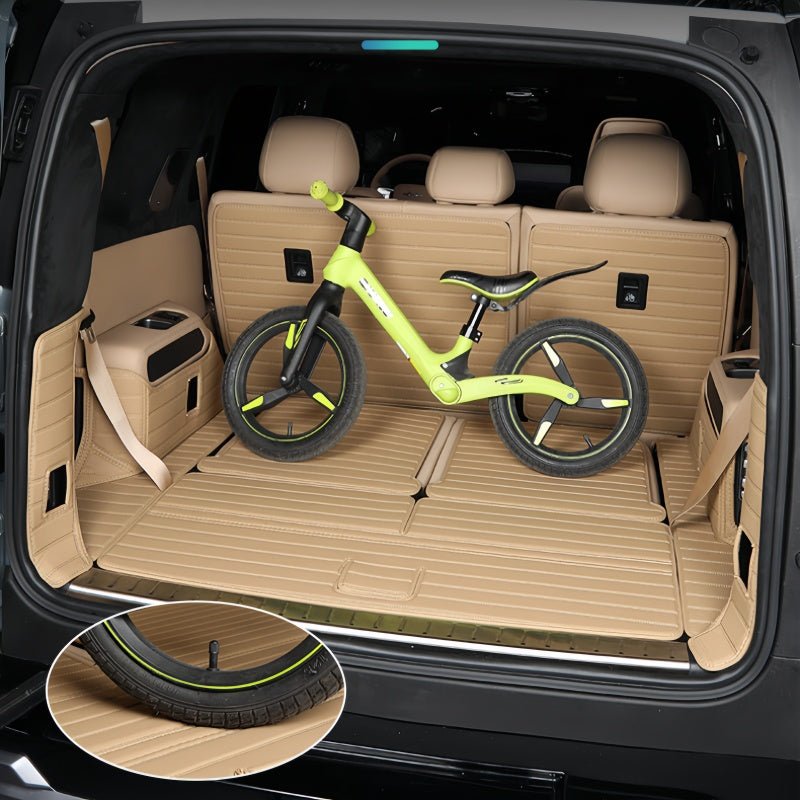 Nappa Leather Trunk Mat & Seat Back Pad for BYD Leopard 8 & Denza B8