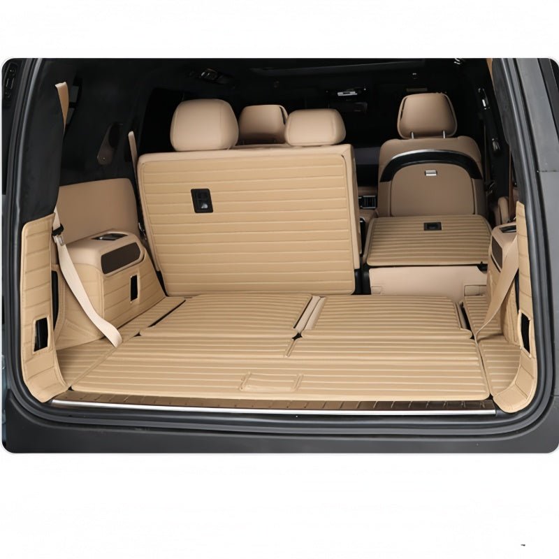 Nappa Leather Trunk Mat & Seat Back Pad for BYD Leopard 8 & Denza B8
