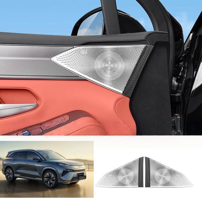 Stainless Steel Speaker Grill Cover Protector for BYD Sealion 8 / ATTO 8 - Nice BYD
