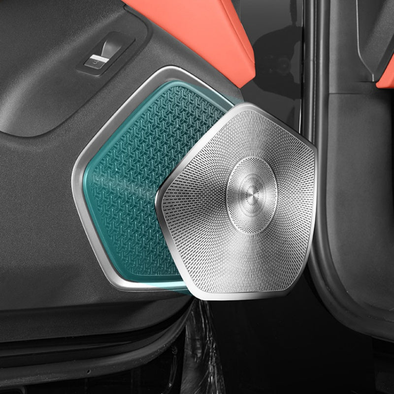 Stainless Steel Speaker Grill Cover Protector for BYD Sealion 8 / ATTO 8
