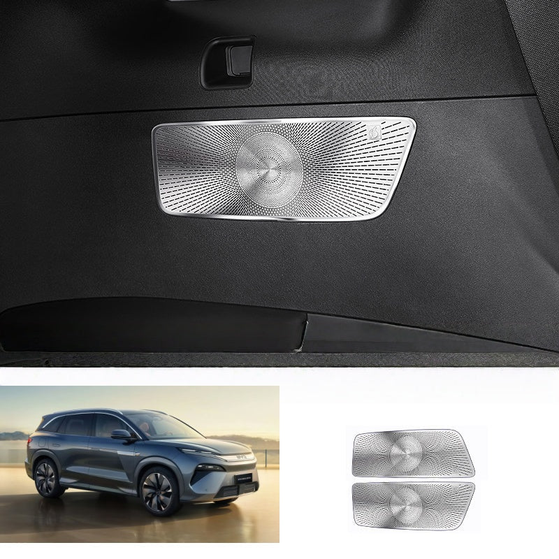 Stainless Steel Speaker Grill Cover Protector for BYD Sealion 8 / ATTO 8