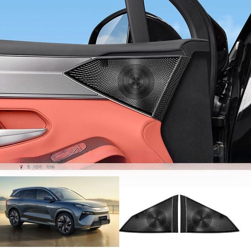 Stainless Steel Speaker Grill Cover Protector for BYD Sealion 8 / ATTO 8
