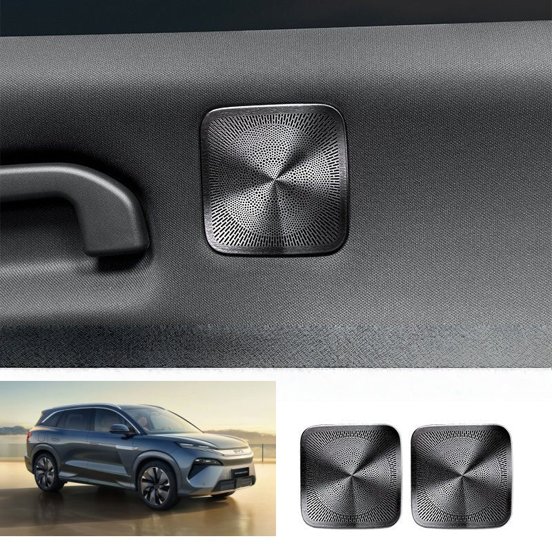 Stainless Steel Speaker Grill Cover Protector for BYD Sealion 8 / ATTO 8