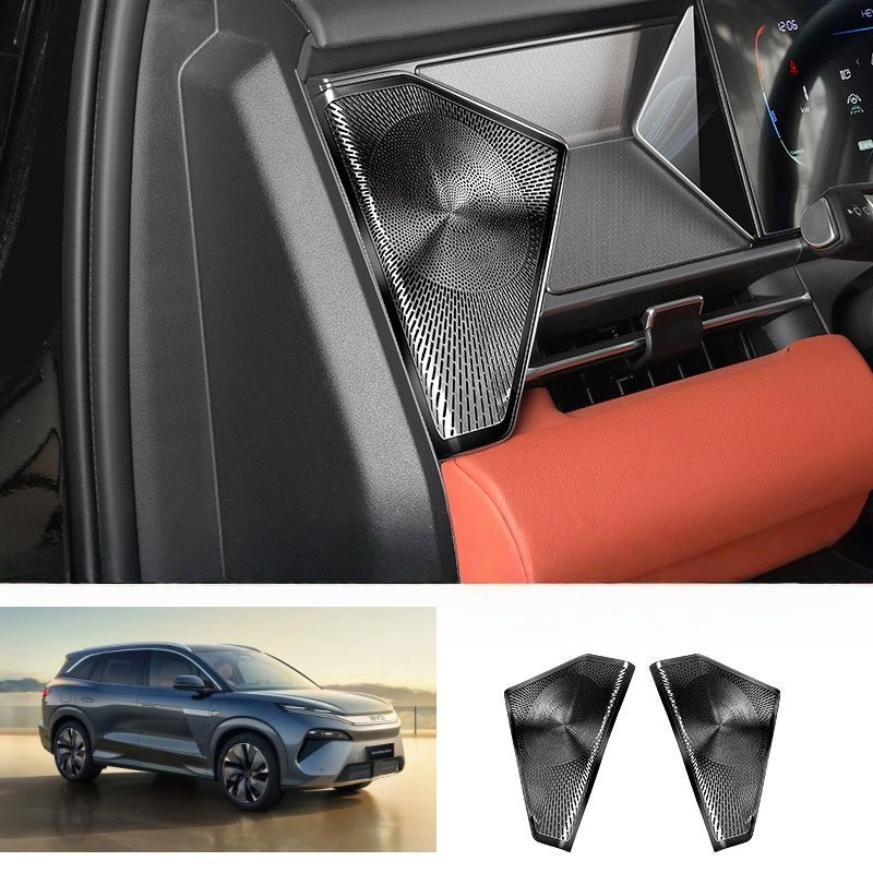 Stainless Steel Speaker Grill Cover Protector for BYD Sealion 8 / ATTO 8