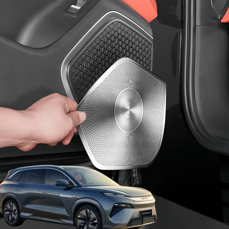 Stainless Steel Speaker Grill Cover Protector for BYD Sealion 8 / ATTO 8