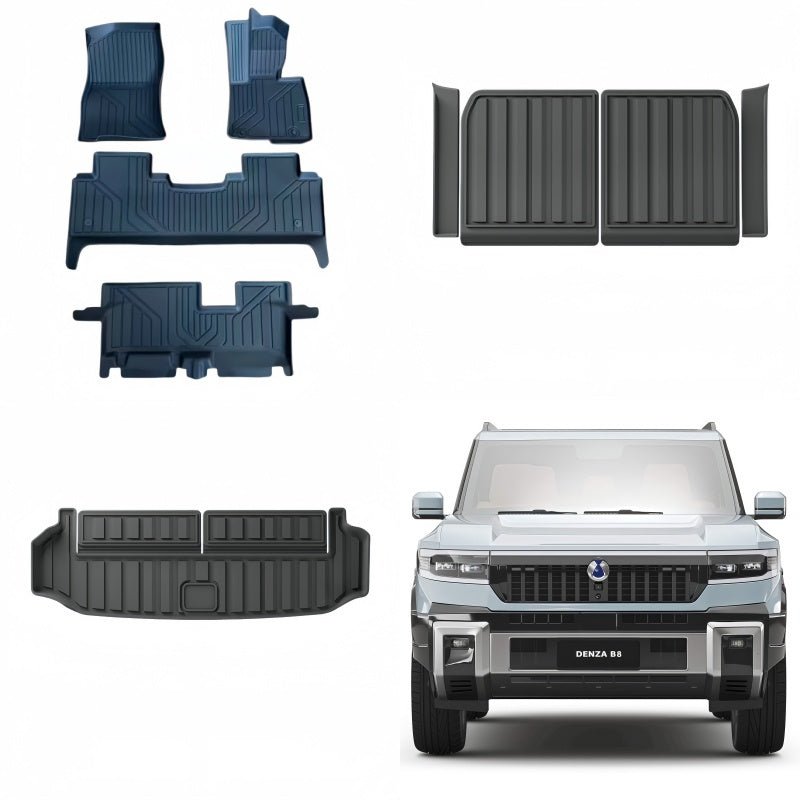TPE Floor Mats & Trunk Mat for BYD Leopard 8 & Denza B8