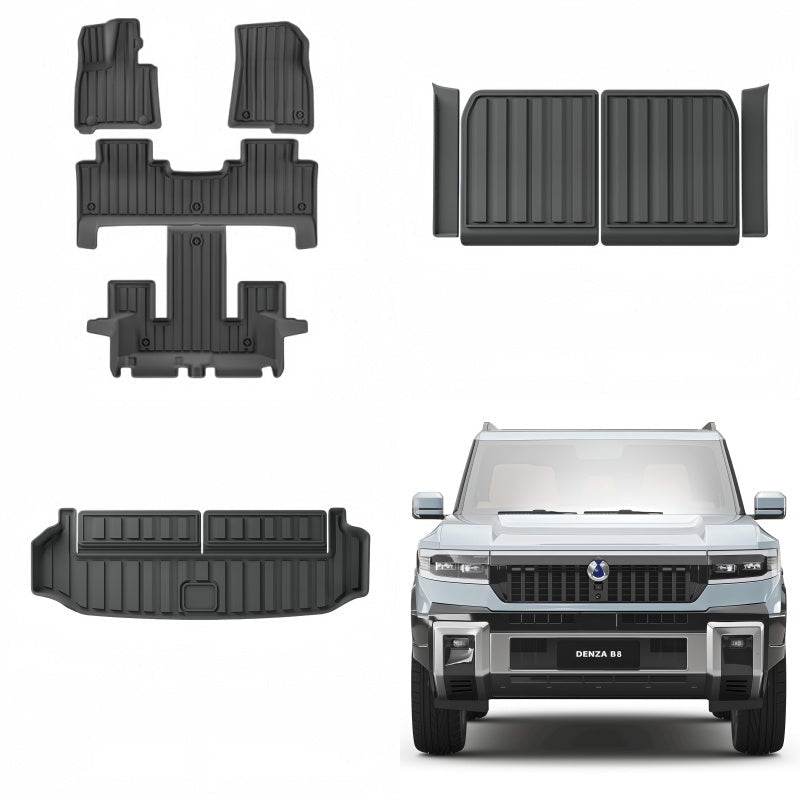 TPE Floor Mats & Trunk Mat for BYD Leopard 8 & Denza B8