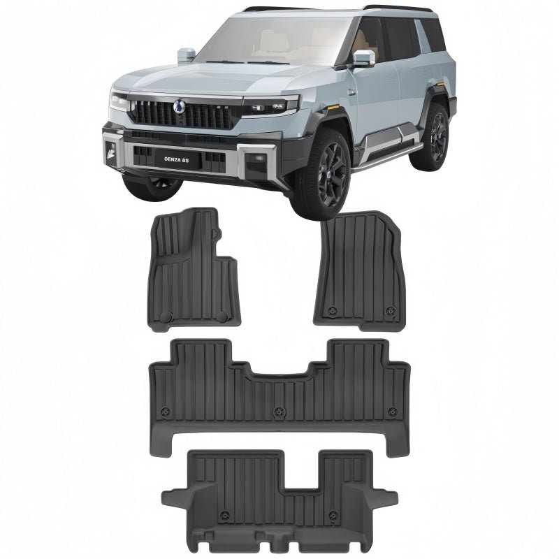 TPE Floor Mats & Trunk Mat for BYD Leopard 8 & Denza B8