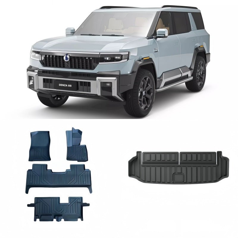 TPE Floor Mats & Trunk Mat for BYD Leopard 8 & Denza B8