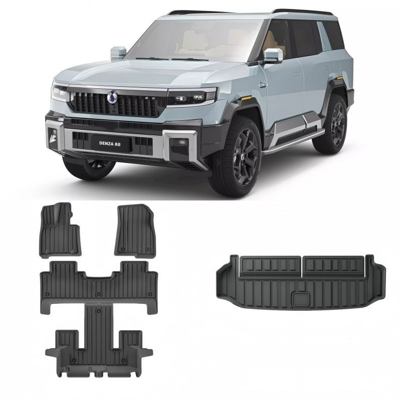 TPE Floor Mats & Trunk Mat for BYD Leopard 8 & Denza B8